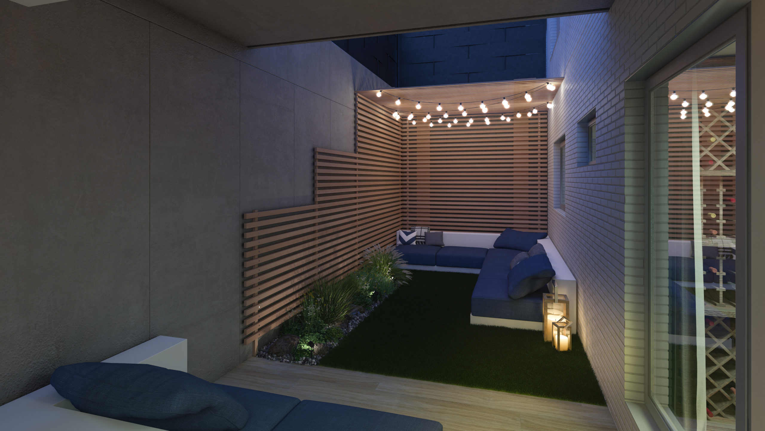 Ventajas de una vivienda con patio inglés Almozara 2000 Obra Nueva